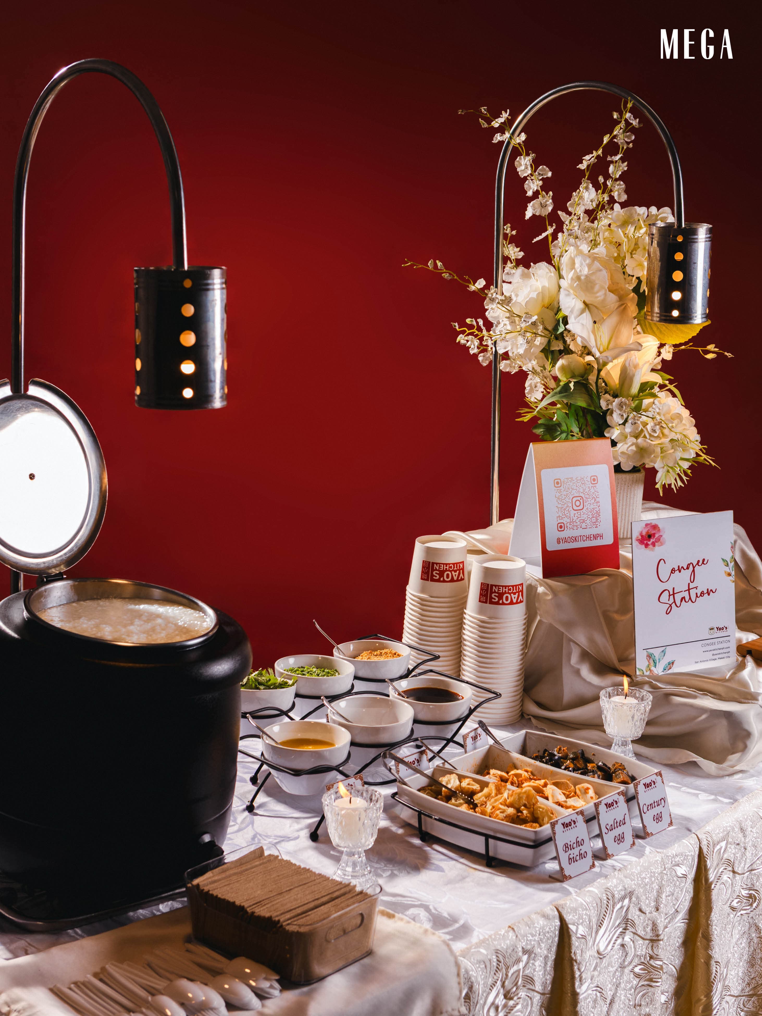 Yao's Kitchen catering spread